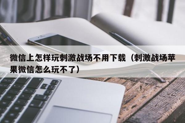 微信上怎样玩刺激战场不用下载（刺激战场苹果微信怎么玩不了）
