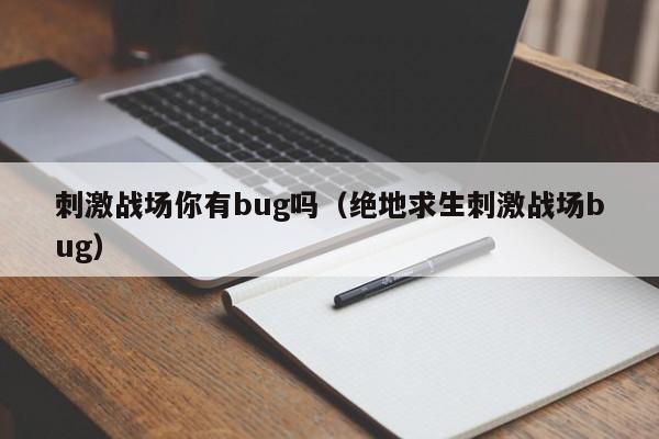 刺激战场你有bug吗（绝地求生刺激战场bug）