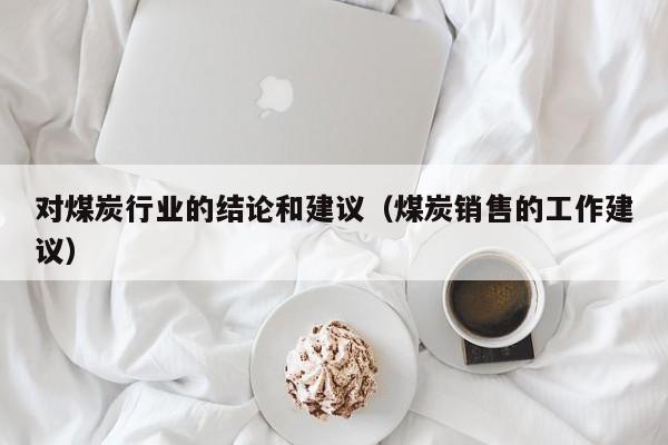 对煤炭行业的结论和建议（煤炭销售的工作建议）