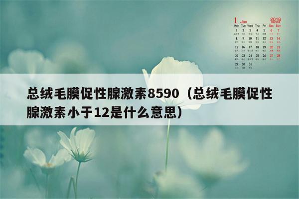 总绒毛膜促性腺激素8590（总绒毛膜促性腺激素小于12是什么意思）