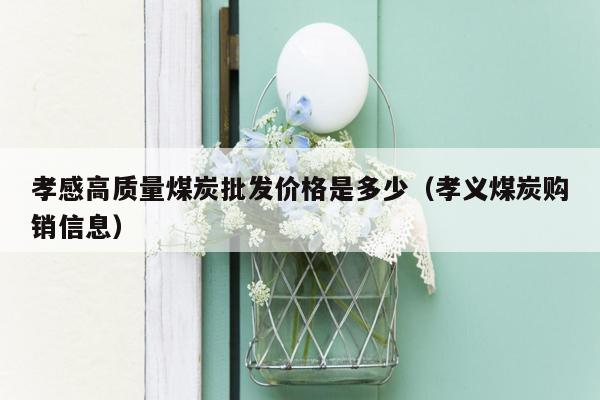 孝感高质量煤炭批发价格是多少（孝义煤炭购销信息）