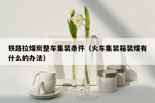铁路拉煤炭整车集装条件（火车集装箱装煤有什么的办法）