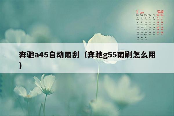 奔驰a45自动雨刮（奔驰g55雨刷怎么用）