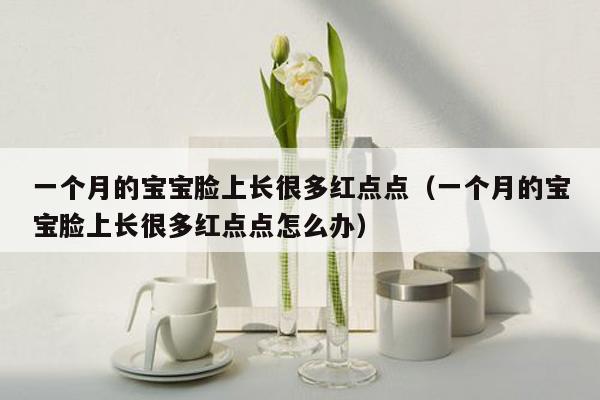 一个月的宝宝脸上长很多红点点（一个月的宝宝脸上长很多红点点怎么办）