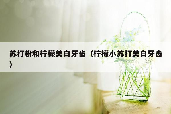 苏打粉和柠檬美白牙齿（柠檬小苏打美白牙齿）