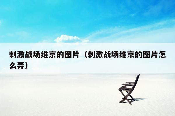 刺激战场维京的图片（刺激战场维京的图片怎么弄）