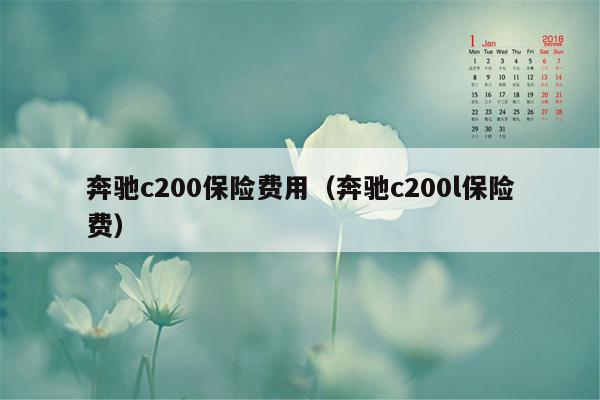 奔驰c200保险费用（奔驰c200l保险费）