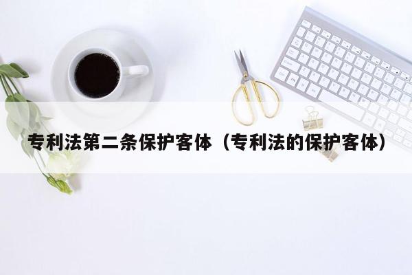 专利法第二条保护客体（专利法的保护客体）