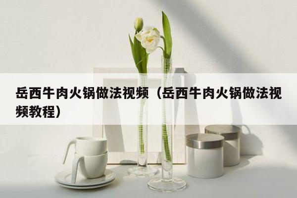 岳西牛肉火锅做法视频（岳西牛肉火锅做法视频教程）