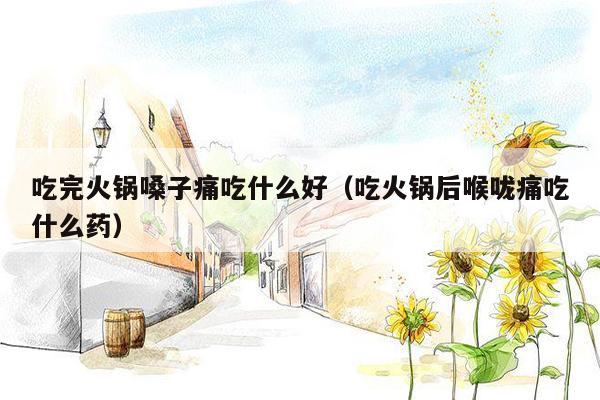 吃完火锅嗓子痛吃什么好（吃火锅后喉咙痛吃什么药）